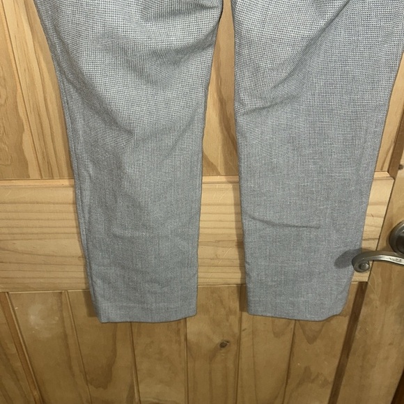 LOFT Gray Houndstooth Trousers Petites Marisa - Picture 4 of 6